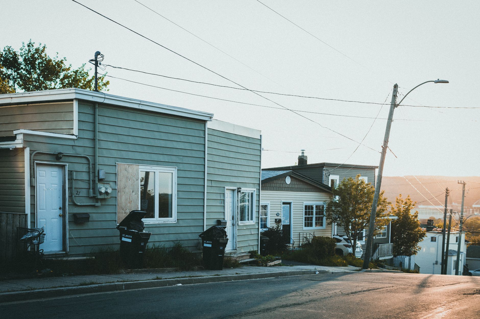 Local residential neighborhood in Winston-Salem, NC